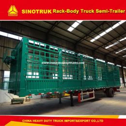 Tri-Axle 60 Tons Stake/Fence Truck Semi Trailer