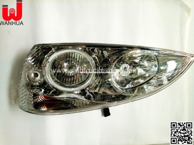 China Yutong Bus Spare Parts Right Headlamp 3714-00242 