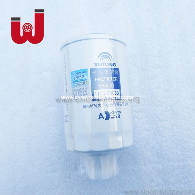 Bus Diesel Engine Parts 1105-00033 Fuel Filter for Yutong Zk6608dm 