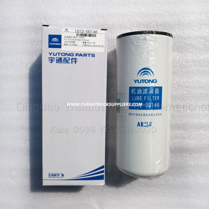 Diesel Engine Parts Oil Filter 1012-00146 for Yutong Bus 