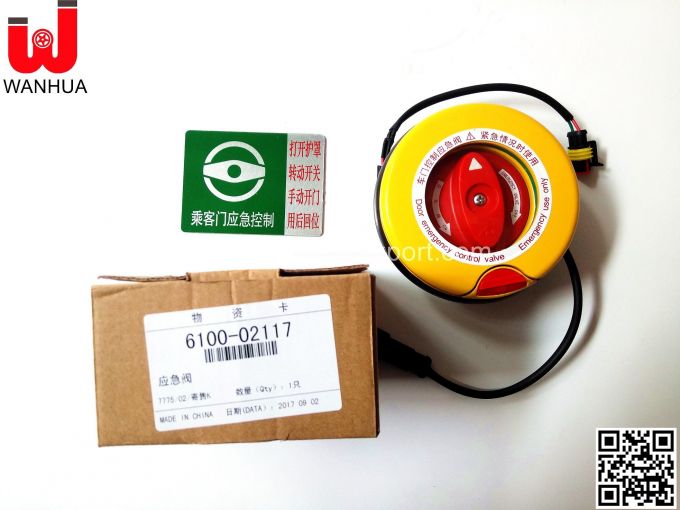 Bus Spare Parts Emergency Air Relief Valve for Yutong Bus 6100-02117 