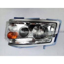 Left Headlamp for Sino HOWO A7 Tractor