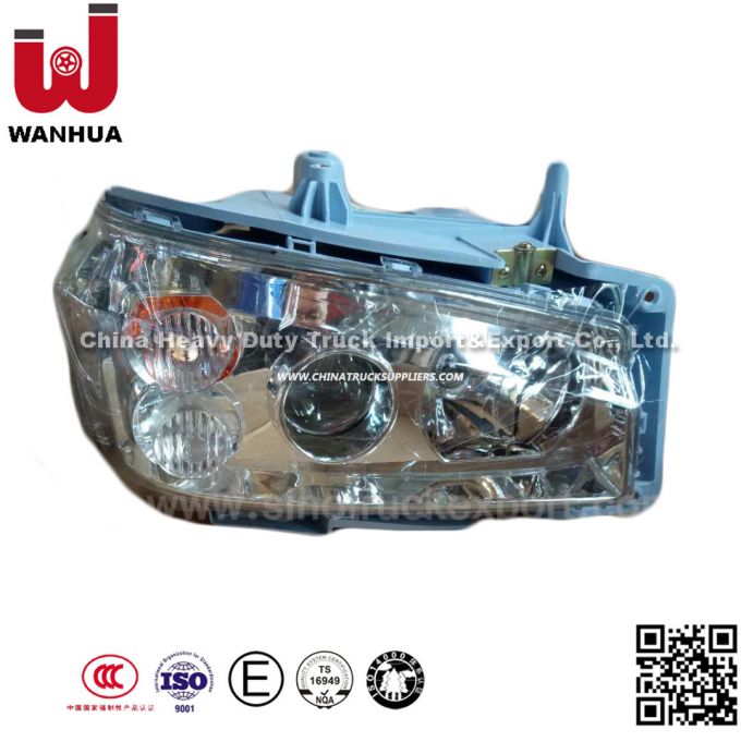 Sinotruk Truck Spare Parts Left Headlamp Headlight for Sino Truck (Wg9719720001) 