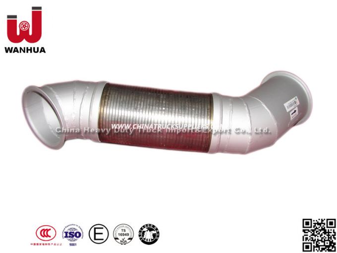 Sinotruk HOWO Truck Spare Parts Corrugated Flexible Metal Tube (Wg9731540002) Images 1
