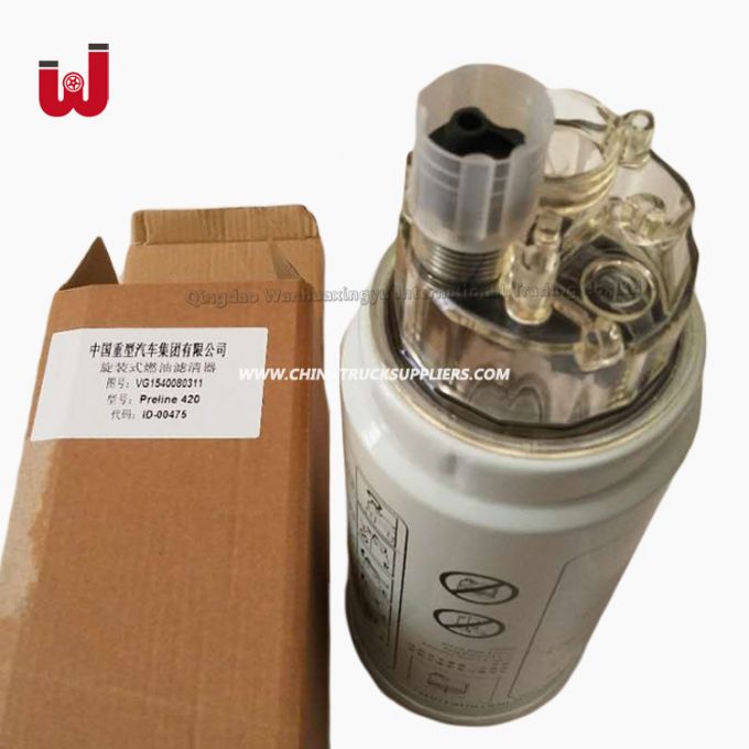 Sino Truck Engine Parts Diesel Filter/Fuel Filter Primary Filter Element 