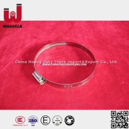 Hose Clamps Manufacturers 190003989315 for Sinotruk HOWO Truck Spare Parts