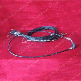 Wg9725570001 HOWO Truck Spare Parts Throttle Cable Assemble