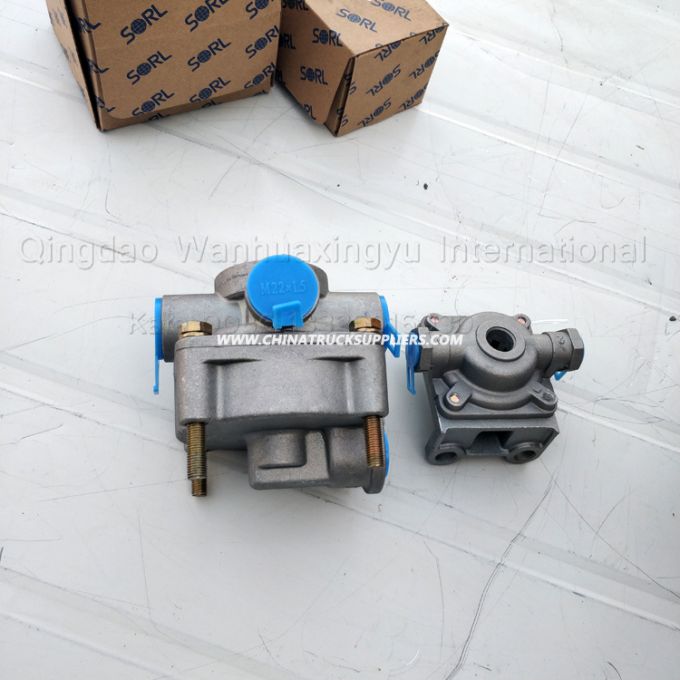 Truck Brake System 3527z26-010 35180010080 Relay Valve Dongfeng Tianlong 