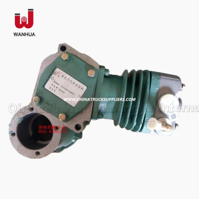 Sinotruck Parts Shacman Air Brake Compressor (Vg1560130070) 