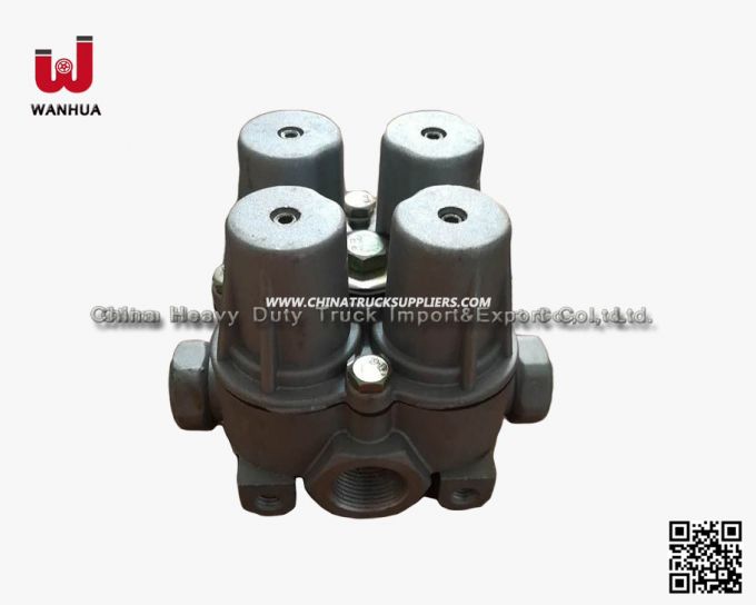 Sinotruk Truck Parts 4 Way Protection Valve 