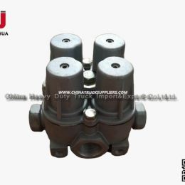 Sinotruk Truck Parts 4 Way Protection Valve