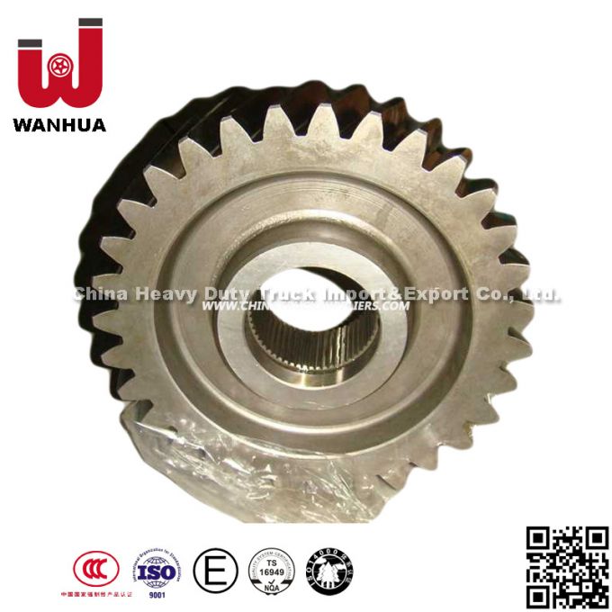 Sinotruk HOWO Truck Spare Parts Driven Cylindrical Gear (NO. 9970320117) 