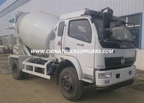 3m3 4m3 Dongfeng 4x2 mobile concrete mixer truck 