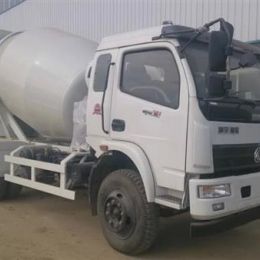 3m3 4m3 Dongfeng 4x2 mobile concrete mixer truck