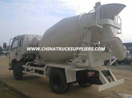 3m3 4m3 Dongfeng 4x2 mobile concrete mixer truck 