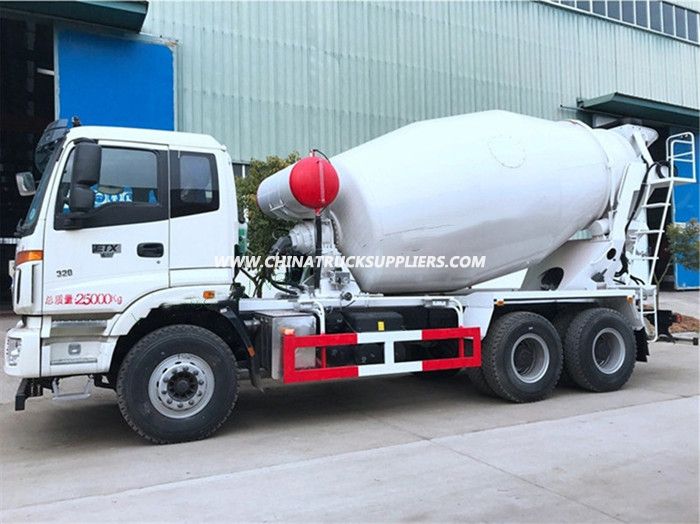 Foton Auman 6x4 8cbm 10cbm 12cbm construction concrete mixer trucks 