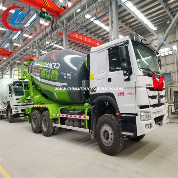 ChengLi SINOTRUK HOWO 6x4 8 cubic concrete mixer truck 