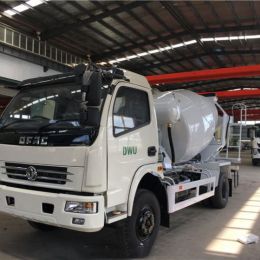 Dongfeng RHD mini concrete export 3cbm concrete mixer truck