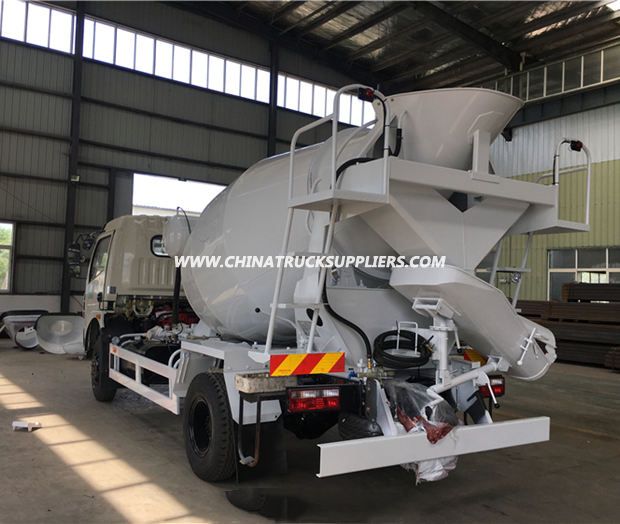 Dongfeng RHD mini concrete export 3cbm concrete mixer truck 