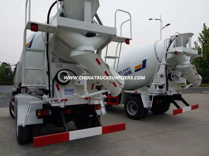 Foton 4X2 5 cubic meters concrete mixer drum truck 