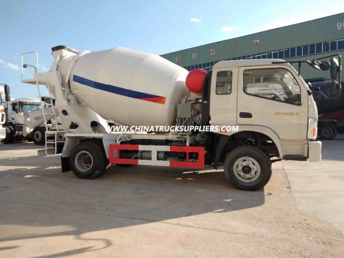 Yuejin 6 cubic beton mixer truck 6m3 4X2 mixer truck 