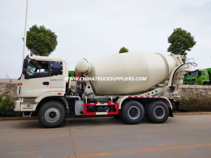 FOTON 6x4 concrete mixer truck 10cbm 12cbm 