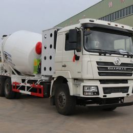 Shacman F3000 CNG LNG 10m3 Concrete Mixer Truck Export to Uzbekistan