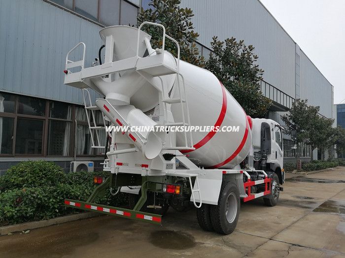 HOWO Light 4X2 Type 3 Cubic Concrete Mixer Truck 