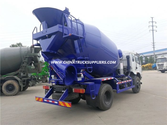 Dongfeng 4X2 Euro 4 Engine 6m3 Concrete Mixer Truck 