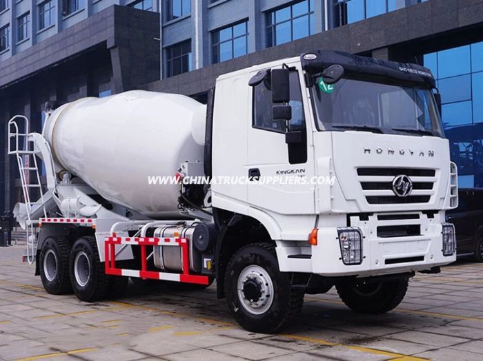Iveco Hongyan 6*6 All-Wheel Drive Awd 9cbm Concrete Mixer Truck Images 1
