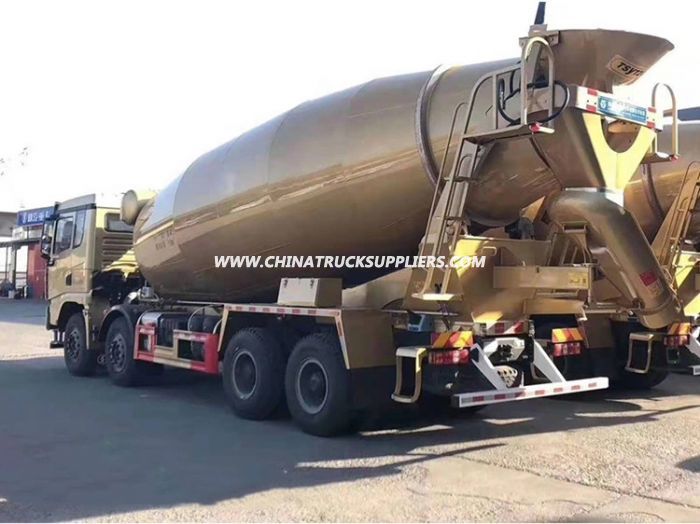 Shacman X3000 Series 14-16cbm Golden Concrete Mixer Truck 