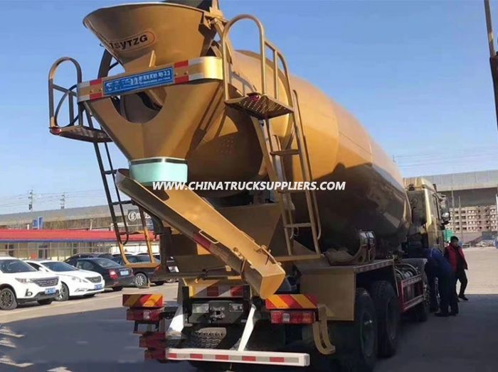 Shacman X3000 Series 14-16cbm Golden Concrete Mixer Truck 