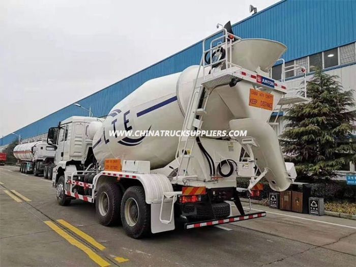 Shacman H3000 Series 10cbm Concrete Mixer Truck Images 2 