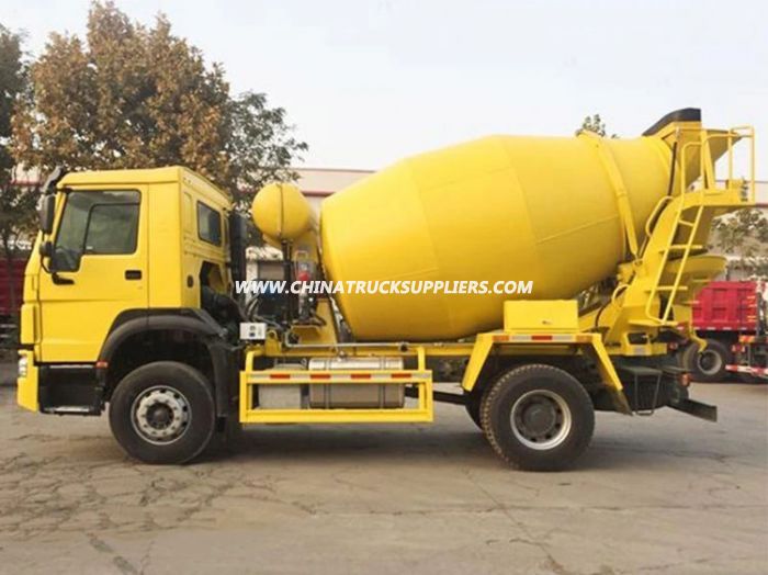 HOWO 4X2 LHD 266HP 6cbm Concrete Mixer Truck 