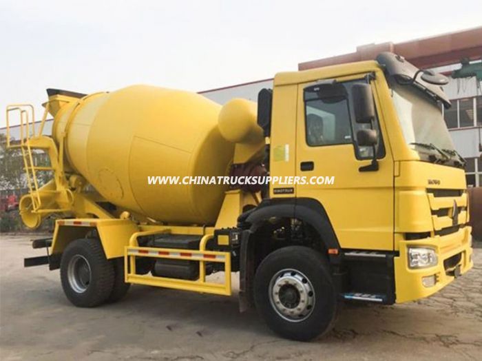 HOWO 4X2 LHD 266HP 6cbm Concrete Mixer Truck 