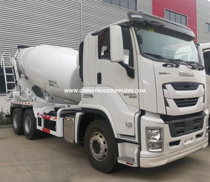 Isuzu 10wheels Cement Concrete Mixer Truck 8m3 