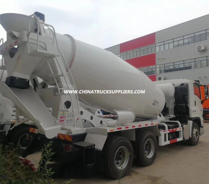 Isuzu 10wheels Cement Concrete Mixer Truck 8m3 