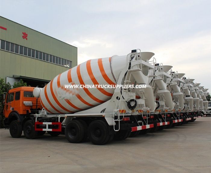 North Benz Heavy Duty 14-18cbm Concrete Mixer Truck 8x4 