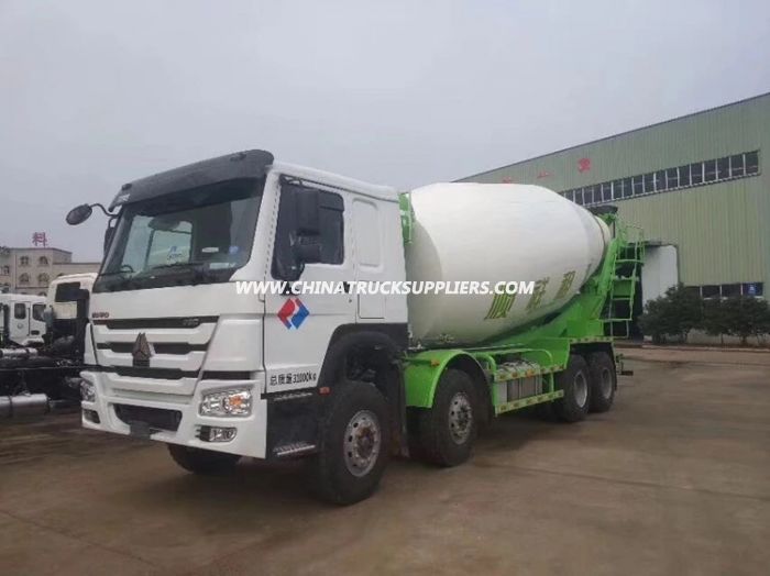 HOWO 8*4 16 cbm construction Cement truck concrete mixer truck 