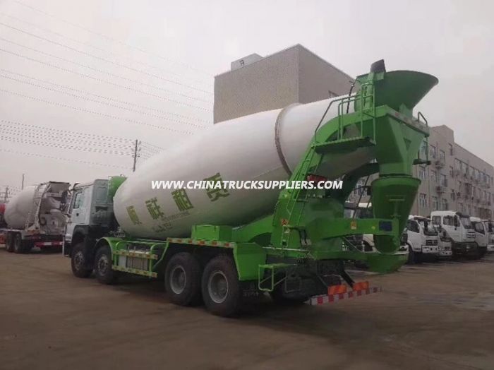 HOWO 8*4 16 cbm construction Cement truck concrete mixer truck 