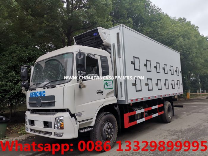 Dongfeng RHD day old chick transported truck for hatchery 40,000 babychick seedling transportation Images 1