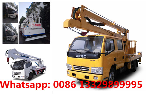 HOT SALE!Dongfeng 18m folded type aerial working platform truck Images 1