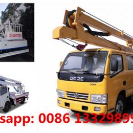 HOT SALE!Dongfeng 18m folded type aerial working platform truck