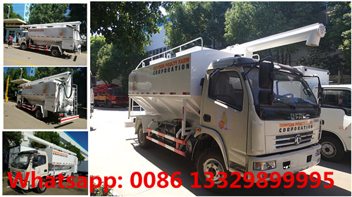 4T-6T farm-oriented and livestock poultry feed pellet container vehicle for sale 