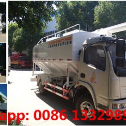 4T-6T farm-oriented and livestock poultry feed pellet container vehicle for sale