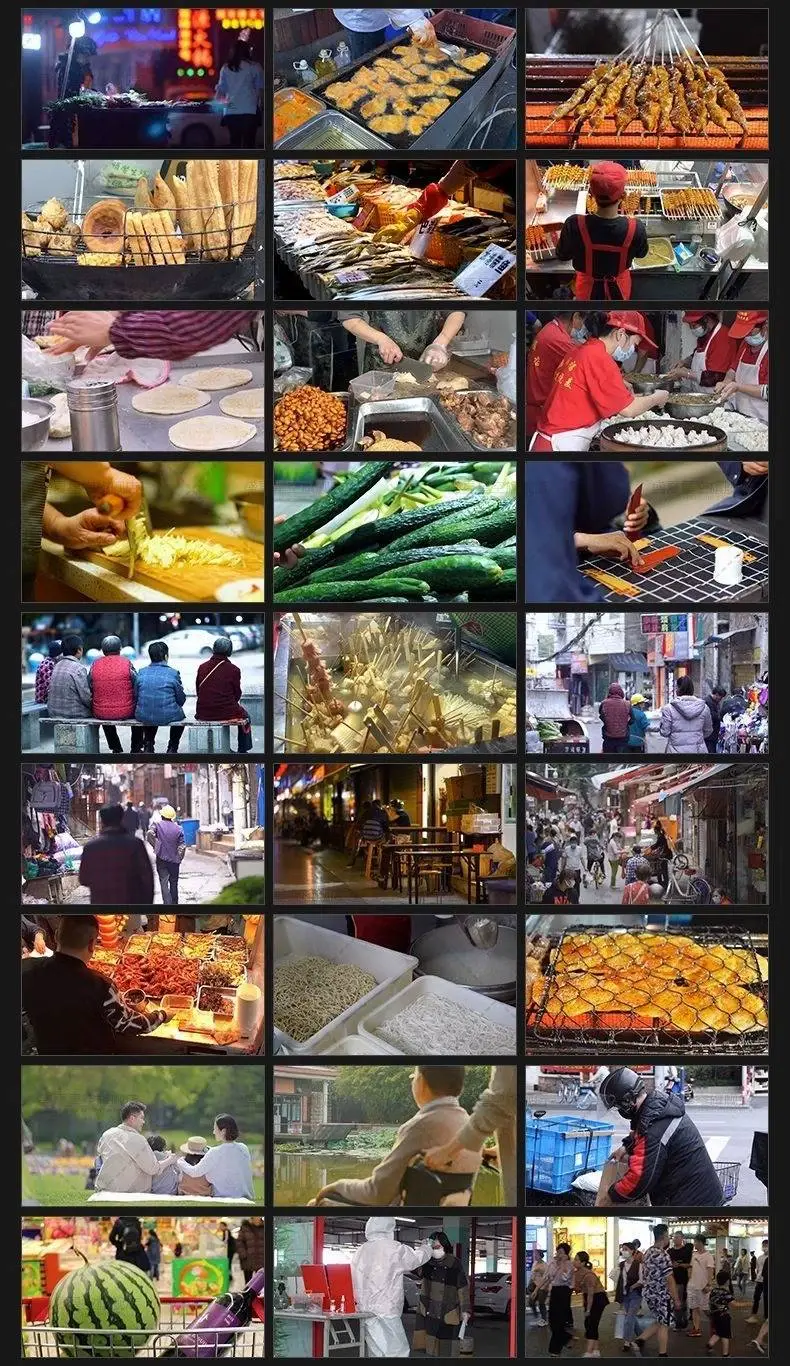 80款城市烟火气息实拍高清无水印视频素材 第3张