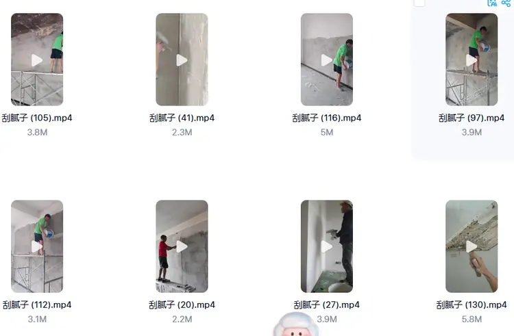 1000+套装修工人施工实景实拍视频素材+无水印+无字幕 第4张