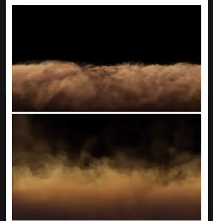 4款沙尘暴风暴视频素材 mov格式带通道可循环 第2张