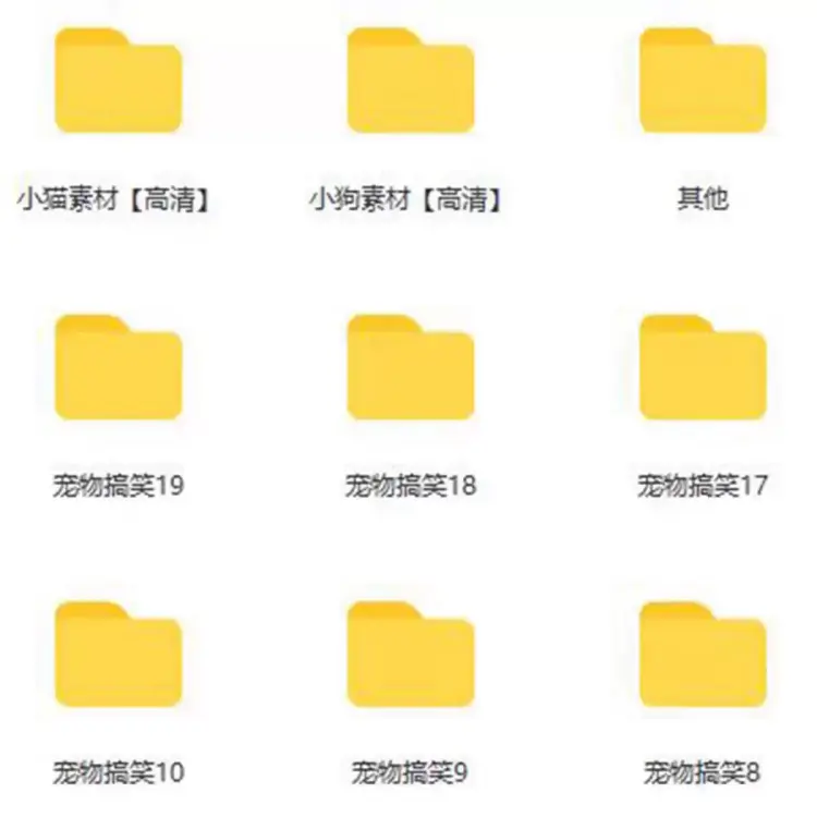 133G宠物搞笑视频剪辑素材大全 第2张