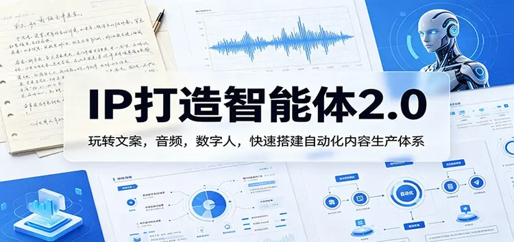 IP打造智能体2.0：玩转文案，音频，数字人